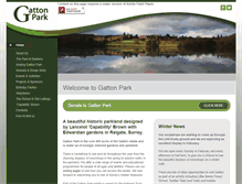 Tablet Screenshot of gattonpark.com